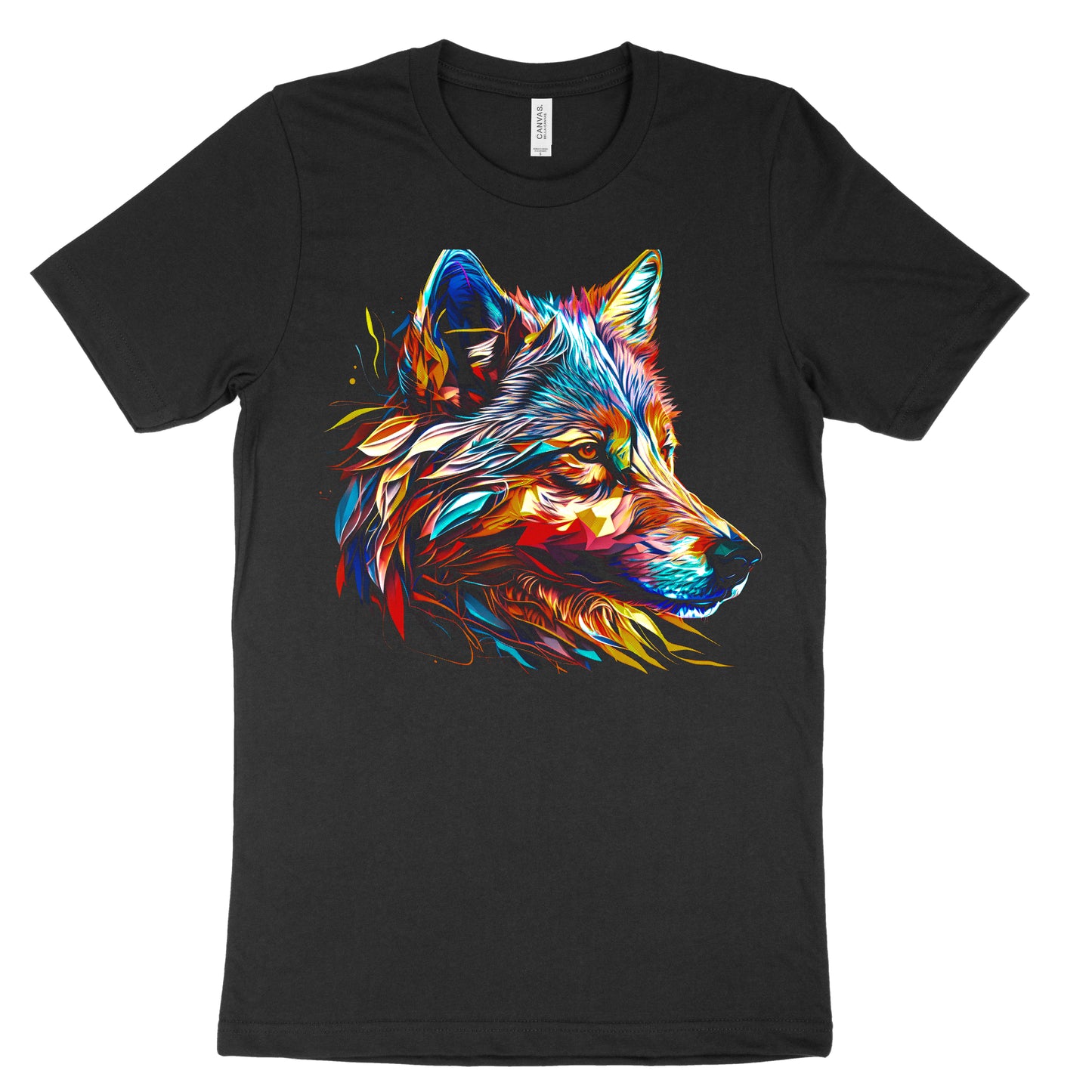 Halftone Wolf Tee